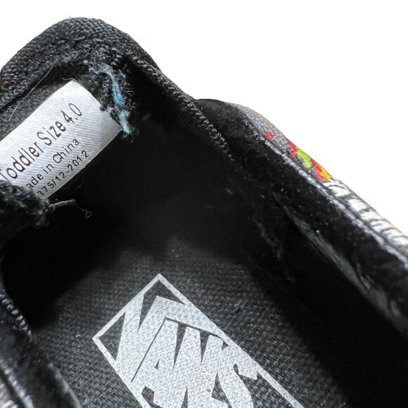 Vans Sz 4 Monster Truck Slip-On Sneakers Shoes - Picture 8 of 9